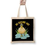 Humuts No Ducking Way Adorable Duck Pun Duckling Bez Uzun Saplı Açık Bej Rengi Çanta