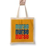 Humuts Nurse Gift Idea Funny Saying Quote-Nursing Medica L Bez Kadın Günlük Çanta