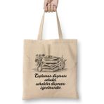 Humuts Öğretmenler Günü Öğretmene Hediye 02 Bez Kadın Günlük Çanta