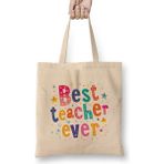 Humuts Öğretmenler Günü Öğretmene Hediye 08 Bez Kadın Günlük Çanta