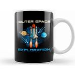 Humuts Outer Space Exploration Rocket Astronaut Kupa
