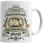 Humuts Parka Gidecekmiş 2 Gözümün Çiçeği Kupa