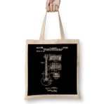 Humuts Patent 1955 Gibson Les Paul Guitar Unisex Bez Çanta