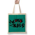 Humuts Personalizada Graffit Moto Cross Bez Uzun Saplı Açık Bej Rengi Çanta