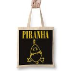 Humuts Piranha Pirana Pıranha Bez Çanta