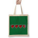Humuts Pixel Hearts Video Game Bez Çanta
