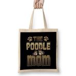 Humuts Poodle Mom Dog Lover Poodle Lover Bez Çanta