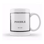 Humuts Poodle Mom Kupa Bardak