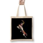 Humuts Pop Art Style Jimi Hendrix In Colorful Pop Bez Çanta