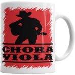 Humuts Porselen Beyaz Chora Viola Kupa Bardak