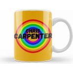 Humuts Porselen Beyaz Chris Carpenter Baseball Gifts Vintage Retro Rainbow For Boys And Dad Kupa Bardak