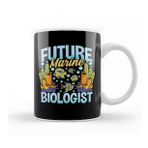 Humuts Porselen Beyaz Cute Funny Future Marine Biologist Biology Kupa Bardak