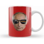 Humuts Porselen Beyaz Dark Side Of Vladimir Putin Kupa Bardak