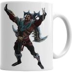 Humuts Porselen Beyaz Drow Ranger Dota 2 Kupa Bardak