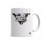 Humuts Porselen Beyaz Gtav 04 Kupa Bardak