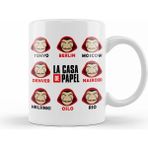 Humuts Porselen Beyaz La Casa De Papel 01 Kupa Bardak