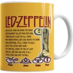 Humuts Porselen Beyaz Led Zepplin Kupa Bardak