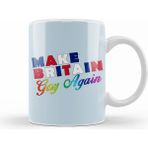 Humuts Porselen Beyaz Make Britain Gay Again Lgbtq Pride Kupa Bardak