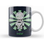Humuts Porselen Beyaz Marvin Paranoid Android Retro Japanese Kupa Bardak
