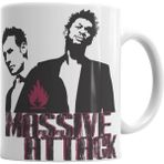 Humuts Porselen Beyaz Massive Attack Kupa Bardak