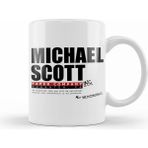 Humuts Porselen Beyaz Michael Scott Paper Company Dunder Mifflin The Office Parody Kupa Bardak