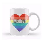 Humuts Porselen Beyaz Mothers Day 2021 Mommy Rainbows Mothers Day Kupa Bardak