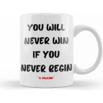 Humuts Porselen Beyaz Motivational Guotes Sayings Words Gifts Entrepreneurs Inspiration Success Work Typography Gifts Kupa Bardak