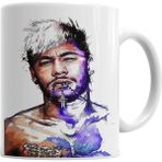 Humuts Porselen Beyaz Neymar Kupa Bardak