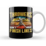 Humuts Porselen Beyaz Throwers Dont Have Finish Lines Funny Javelin Kupa Bardak