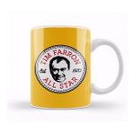 Humuts Porselen Beyaz Tim Farron All Star Converse Logo Kupa Bardak