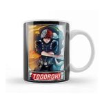Humuts Porselen Beyaz Todoroki Fanart Kupa Bardak