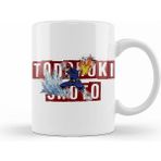 Humuts Porselen Beyaz Todoroki Shoto Todoroki Half Half Kupa Bardak