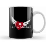 Humuts Porselen Beyaz Top Gun I Love Peter Mitchell Maverick Kupa Bardak