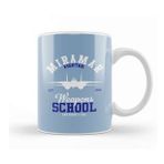 Humuts Porselen Beyaz Top Gun Miramar Weapons School Kupa Bardak
