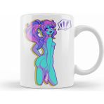 Humuts Porselen Beyaz Unwind Taza Anime Taza Kupa Bardak