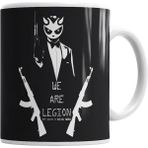Humuts Porselen Beyaz We Are Legion Sir Kupa Bardak