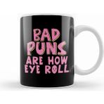 Humuts Punny Bad Puns Are How Eye Roll Funny Pun Kupa