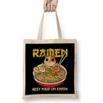 Humuts Ramen And Cats Bez Uzun Saplı Açık Bej Rengi Çanta