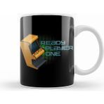 Humuts Ready Player One Retro Arcade Logo Kupa Bardak