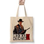 Humuts Red Dead Redemption 2 Hosea Bez Uzun Saplı Açık Bej Rengi Çanta