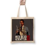 Humuts Red Dead Redemption 2 Javier Escuela Bez Uzun Saplı Açık Bej Rengi Çanta