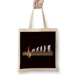 Humuts Retro Evolution Gardener Gardening Garden Planting Flowers Bez Çanta