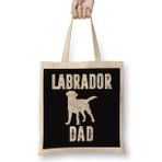 Humuts Retro Labrador Dad Gift Dog Daddy Golden Black Lab Father 01 Bez Çanta