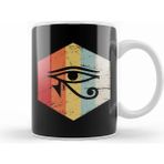 Humuts Retro Vintage Egyptian Eye Of Horus Kupa
