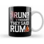 Humuts Run I Thought They Said Rum Funny Runner Pun Kupa