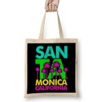 Humuts Santa Monica Bright Palm Trees Bez Uzun Saplı Açık Bej Rengi Çanta