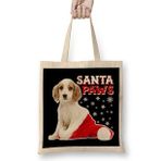 Humuts Santa Paws Christmas Dog Bez Uzun Saplı Açık Bej Rengi Çanta