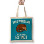 Humuts Save Pangolins They're Almost Extinct Bez Kadın Günlük Çanta