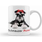 Humuts Schnauzer Mom Bandana S Schnauzer Dog Kupa