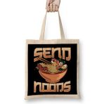 Humuts Send Noods Anime Gaming Pho Ramen Noodle Pun Bez Kadın Günlük Çanta